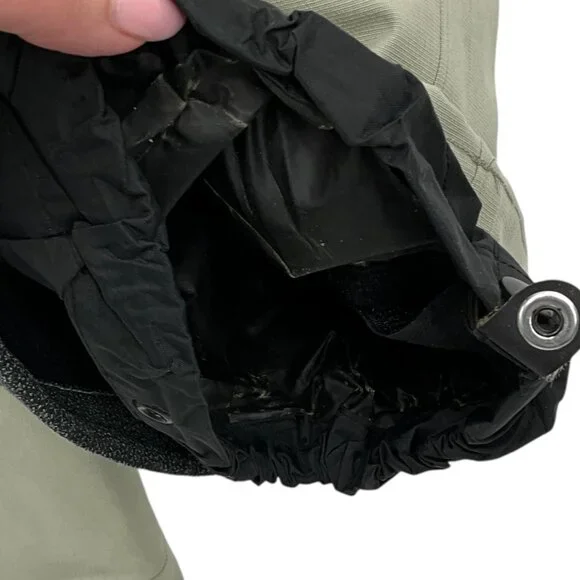 Arc'teryx Theta SV Bib Pants Womens Medium Zinc Gray Gore-Tex Shell Canada Made - Picture 8 of 16